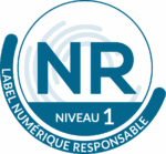 Logo de la Charte Numérique Responsable, représentant l'engagement d'OpenWork en sobriété numérique