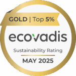Label Ecovadis Gold obtenu par OpenWork pour son engagement durable en gestion climatique et environnementale