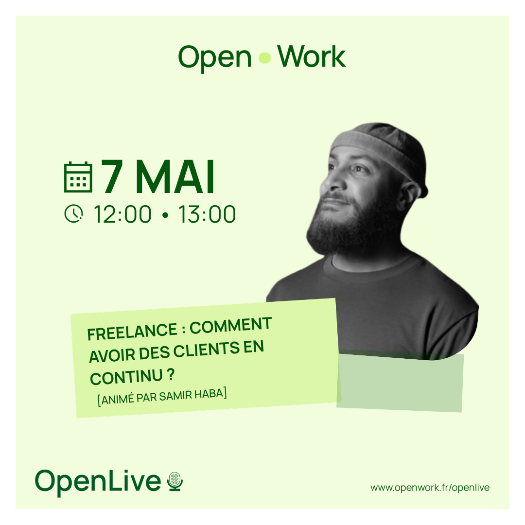 OpenLive Freelance : comment avoir des clients en continu ?