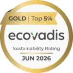 Label Ecovadis Gold obtenu par OpenWork pour son engagement durable en gestion climatique et environnementale